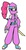 Size: 172x325 | Tagged: safe, artist:c8lin-the-hedgie, pinkie pie, human, g4, digimonized, digital harmony, fanfic art, female, humanized, ninja, shinobimon, solo