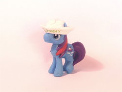 Size: 1024x774 | Tagged: safe, artist:salemsparkler, salty (g1), pony, g1, g4, blind bag, customized toy, g1 to g4, generation leap, irl, photo, solo, toy