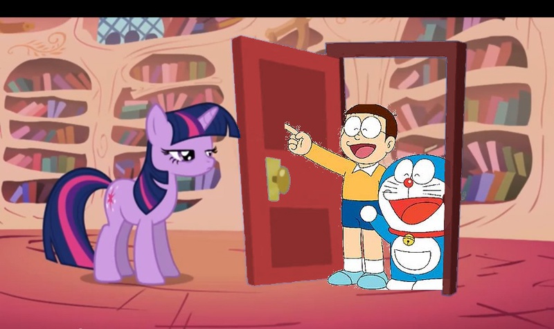 doraemon my little pony