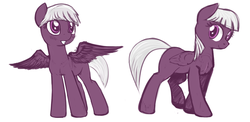 Size: 1553x758 | Tagged: safe, artist:lunebat, oc, oc only, pegasus, pony, female, filly, solo