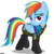 Size: 3000x3000 | Tagged: safe, artist:a4r91n, rainbow dash, pegasus, pony, g4, bedroom eyes, clothes, female, high res, looking at you, mare, military uniform, paratrooper, pose, sergeant, simple background, solo, soviet, transparent background, uniform, vdv, vector