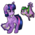 Size: 1024x1024 | Tagged: safe, artist:rue-willings, spike, twilight sparkle, alicorn, pony, g4, book, female, levitation, magic, mare, simple background, transparent background, twilight sparkle (alicorn)