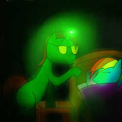 Size: 2000x2000 | Tagged: safe, artist:sgtwaflez, rainbow dash, oc, g4, boop, high res