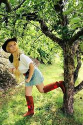 Size: 640x960 | Tagged: safe, artist:ida-cosplay, applejack, human, equestria girls, g4, cosplay, irl, irl human, photo