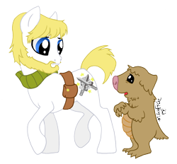 Size: 1938x1800 | Tagged: safe, artist:peachpalette, earth pony, pony, book, crossover, ender wiggin, human the pequenino, male, orson scott card, pequeninos, speaker of the dead, stallion