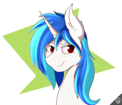 Size: 1600x1380 | Tagged: safe, artist:capseys, dj pon-3, vinyl scratch, g4, female, solo