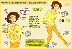 Size: 1212x834 | Tagged: safe, artist:zoe-productions, cheese sandwich, human, g4, humanized, male, solo