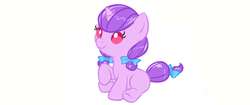 Size: 1006x421 | Tagged: safe, artist:hornets-n-tribes, oc, oc only, female, filly, hair bow, solo