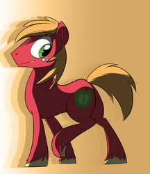 Size: 1920x2223 | Tagged: safe, artist:so-cashi, big macintosh, earth pony, pony, g4, male, solo, stallion