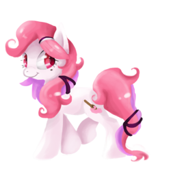 Size: 3000x3000 | Tagged: safe, artist:saeryth, oc, oc only, earth pony, pony, fondue drizzle, hairband, high res, solo