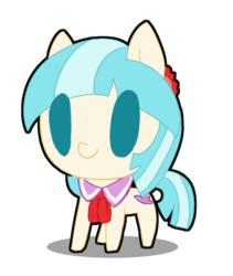 Size: 348x412 | Tagged: safe, artist:pegasisters82, coco pommel, g4, chibi, female, solo