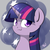 Size: 1024x1024 | Tagged: safe, artist:malwinters, twilight sparkle, g4, female, solo