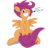 Size: 3628x3482 | Tagged: safe, artist:knifeh, artist:tyler611, scootaloo, g4, blushing, chest fluff, covering, dialogue, female, high res, purple eyes, purple mane, simple background, smiling, solo, spread wings, tail covering, transparent background, wingboner, wings