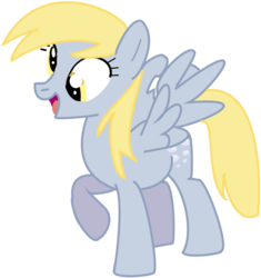 Size: 717x763 | Tagged: safe, artist:bigdream64, derpy hooves, pegasus, pony, g4, female, mare, simple background, solo, transparent background, vector