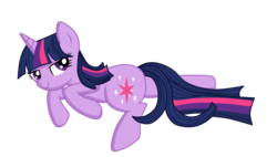 Size: 2563x1453 | Tagged: safe, artist:rainbowpowerdash251, twilight sparkle, g4, female, simple background, solo, transparent background, vector