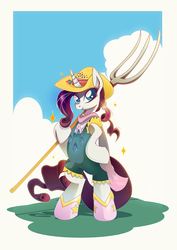 Size: 842x1191 | Tagged: safe, artist:rariedash, rarity, g4, female, rarihick, rhinestone rarihick, solo