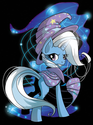 Size: 589x792 | Tagged: safe, artist:ellisarts, trixie, pony, unicorn, g4, female, mare, solo