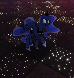 Size: 2399x2500 | Tagged: safe, artist:cinnamonsand, princess luna, g4, high res, irl, photo, ponies in real life, solo