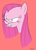 Size: 343x472 | Tagged: safe, artist:hajuya, pinkie pie, g4, angry, female, gritted teeth, pinkamena diane pie, simple background, solo