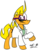 Size: 603x780 | Tagged: safe, artist:fractiouslemon, pony, dr. x, ponified, solo