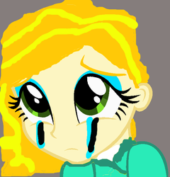 Size: 614x639 | Tagged: safe, artist:gracie_cleopatra, edit, screencap, oc, oc only, oc:zoe melody, equestria girls, g4, 1000 hours in ms paint, crying, depressed, eyeshadow, heartbreak, makeup, ms paint, sad