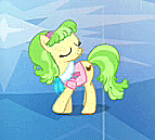 Size: 143x129 | Tagged: safe, screencap, chickadee, ms. peachbottom, g4, games ponies play, animated, female, gif for breezies, horses doing horse things, picture for breezies, wiggle