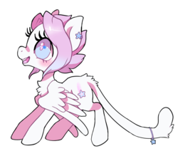 Size: 957x837 | Tagged: safe, artist:paper-cities, oc, oc only, oc:ocean eyes, pegasus, pony, augmented tail, solo