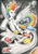 Size: 1649x2333 | Tagged: safe, artist:souleatersaku90, rainbow dash, g4, crossover, flying, galaxy, klonoa, request, space, super klonoa, super rainbow dash, traditional art