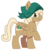 Size: 871x953 | Tagged: safe, artist:dbkit, oc, oc only, oc:sandy shell, pegasus, pony, bandana, chubby, crack shipping, offspring, parent:derpy hooves, parent:hoops, parents:ditzyhoops, raised hoof, simple background, solo, transparent background