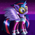 Size: 2500x2500 | Tagged: safe, artist:mrbrunoh1, twilight sparkle, alicorn, pony, g4, my little pony: friendship is magic, power ponies (episode), female, high res, mare, masked matter-horn costume, power ponies, solo, twilight sparkle (alicorn)