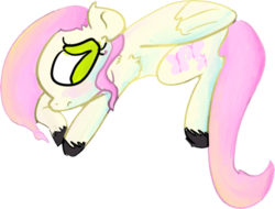 Size: 417x317 | Tagged: safe, artist:coyotoscoping, fluttershy, g4, female, solo