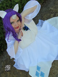 Size: 3240x4320 | Tagged: safe, artist:fantasybri, rarity, human, g4, cosplay, irl, irl human, photo