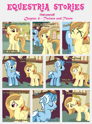 Size: 1800x2409 | Tagged: safe, artist:estories, oc, oc only, oc:alice goldenfeather, oc:moon dust (estories), pegasus, pony, unicorn, comic:find yourself, g4, comic