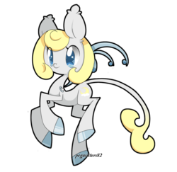 Size: 600x583 | Tagged: safe, artist:pegasisters82, oc, oc only, oc:satellite shine, original species, solo, wingding eyes