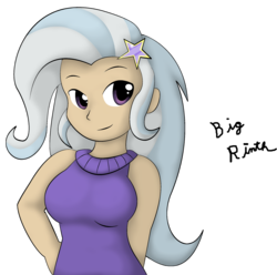 Size: 2027x2008 | Tagged: safe, artist:bigrinth, trixie, human, g4, female, high res, humanized, solo