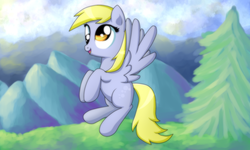 Size: 1000x600 | Tagged: safe, artist:nunitko, derpy hooves, pegasus, pony, g4, female, mare, solo