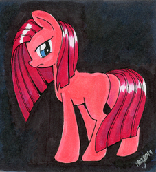 Size: 444x490 | Tagged: safe, artist:maytee, pinkie pie, g4, female, pinkamena diane pie, solo, traditional art