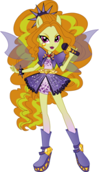 Size: 3518x6122 | Tagged: safe, artist:sugar-loop, adagio dazzle, equestria girls, g4, my little pony equestria girls: rainbow rocks, box art, female, gem, ponied up, simple background, siren gem, solo, transparent background