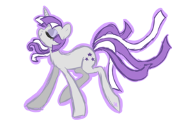 Size: 800x600 | Tagged: safe, artist:starfox365, twilight velvet, pony, unicorn, g4, eyes closed, female, horn, mare, simple background, solo, transparent background