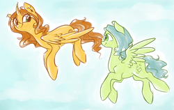 Size: 1280x811 | Tagged: safe, artist:solweig, oc, oc only, oc:solweig, alicorn, pegasus, pony, alicorn oc, flying