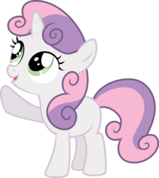 Size: 4025x4500 | Tagged: safe, artist:qazwsx302, sweetie belle, g4, absurd resolution, female, simple background, solo, transparent background, vector