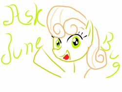 Size: 1024x768 | Tagged: safe, junebug, ask junebugthepony, g4, ask, female, solo, tumblr