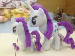 Size: 500x375 | Tagged: safe, rarity, g4, irl, nici, photo, plushie