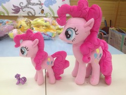 Size: 500x375 | Tagged: safe, pinkie pie, g4, irl, nici, photo, plushie