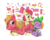 Size: 1125x900 | Tagged: safe, artist:swanlullaby, apple bloom, big macintosh, smarty pants, spike, earth pony, pony, g4, male, stallion