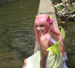 Size: 2302x2112 | Tagged: safe, artist:ayacosplaychan, fluttershy, human, g4, cosplay, high res, irl, irl human, photo