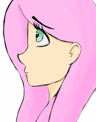 Size: 805x1024 | Tagged: safe, artist:guillermina10, fluttershy, human, g4, female, humanized, solo