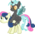 Size: 1041x1024 | Tagged: safe, edit, bon bon, lyra heartstrings, sweetie drops, changeling, g4, bon bon may or not be amused, changeling lyra, changelingified, changelings riding ponies, corrupted, female, lesbian, lyra riding bon bon, ponies riding ponies, riding, ship:lyrabon, shipping, simple background, species swap, teal changeling, transparent background, vector