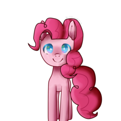 Size: 1000x1000 | Tagged: safe, artist:binkycornius, pinkie pie, g4, female, solo