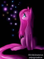 Size: 600x803 | Tagged: safe, artist:chokico, pinkie pie, g4, female, pinkamena diane pie, solo